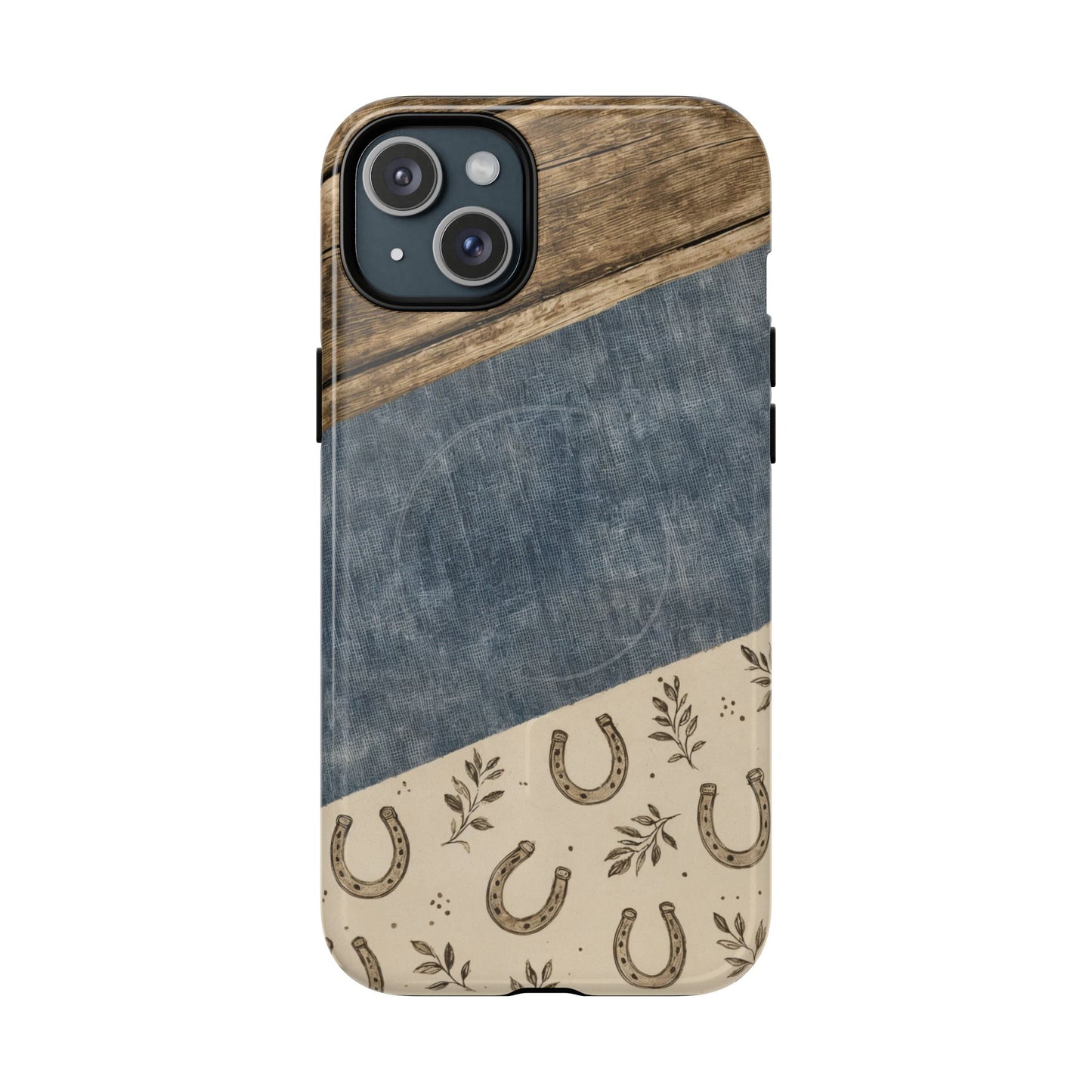 Barnwood Denim Magnetic Case