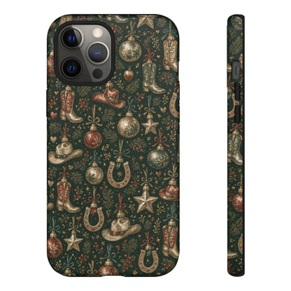 Cowboy Ornaments Tough Case