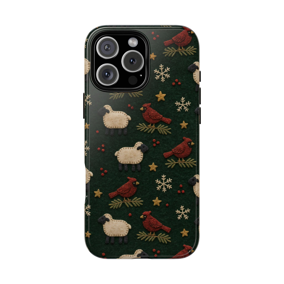 Felt Sheep Cardinals Tough Case