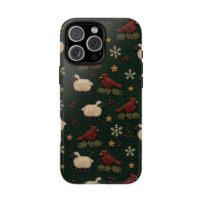 Felt Sheep Cardinals Tough Case