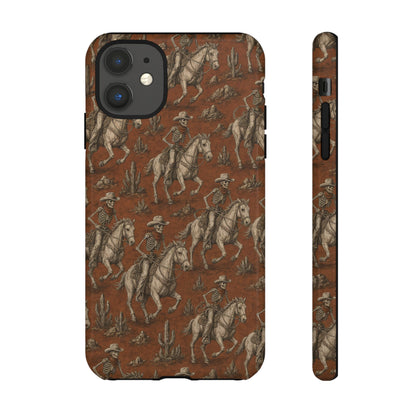 Skeleton Cowboy Ride Tough Case