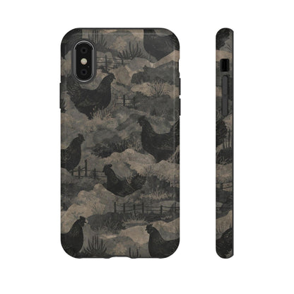 Camo Chickens Tough Case