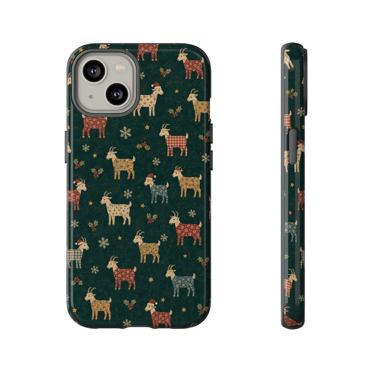 Yuletide Goats Tough Case