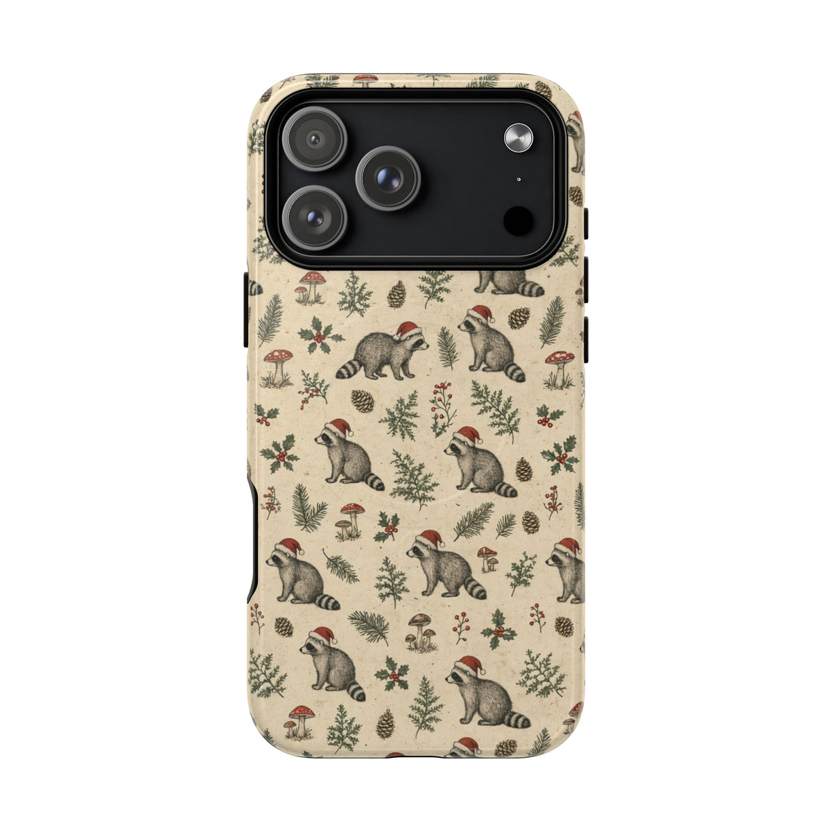 Santa Raccoons Magnetic Case