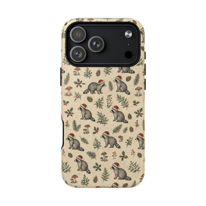 Santa Raccoons Magnetic Case