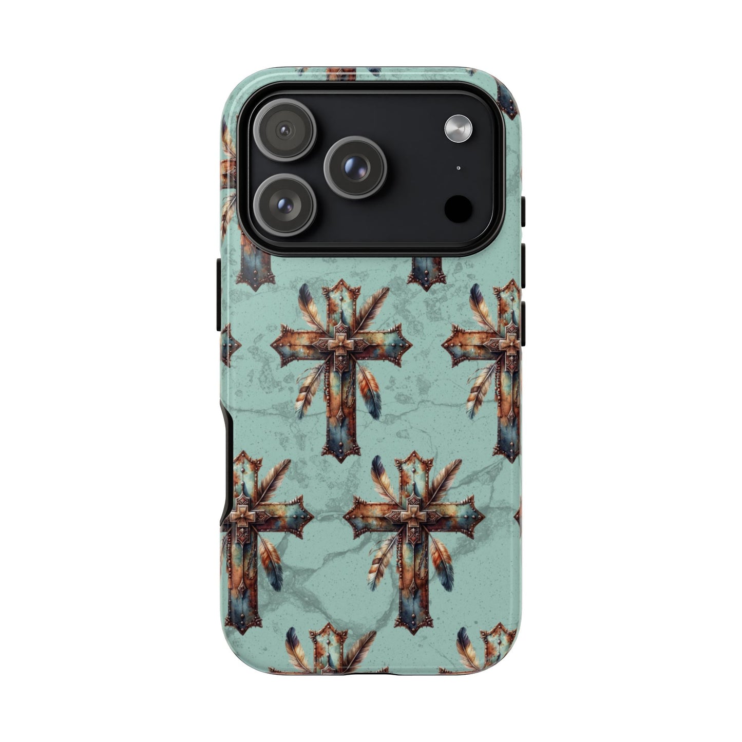 Crosses And Feathers Tough Case