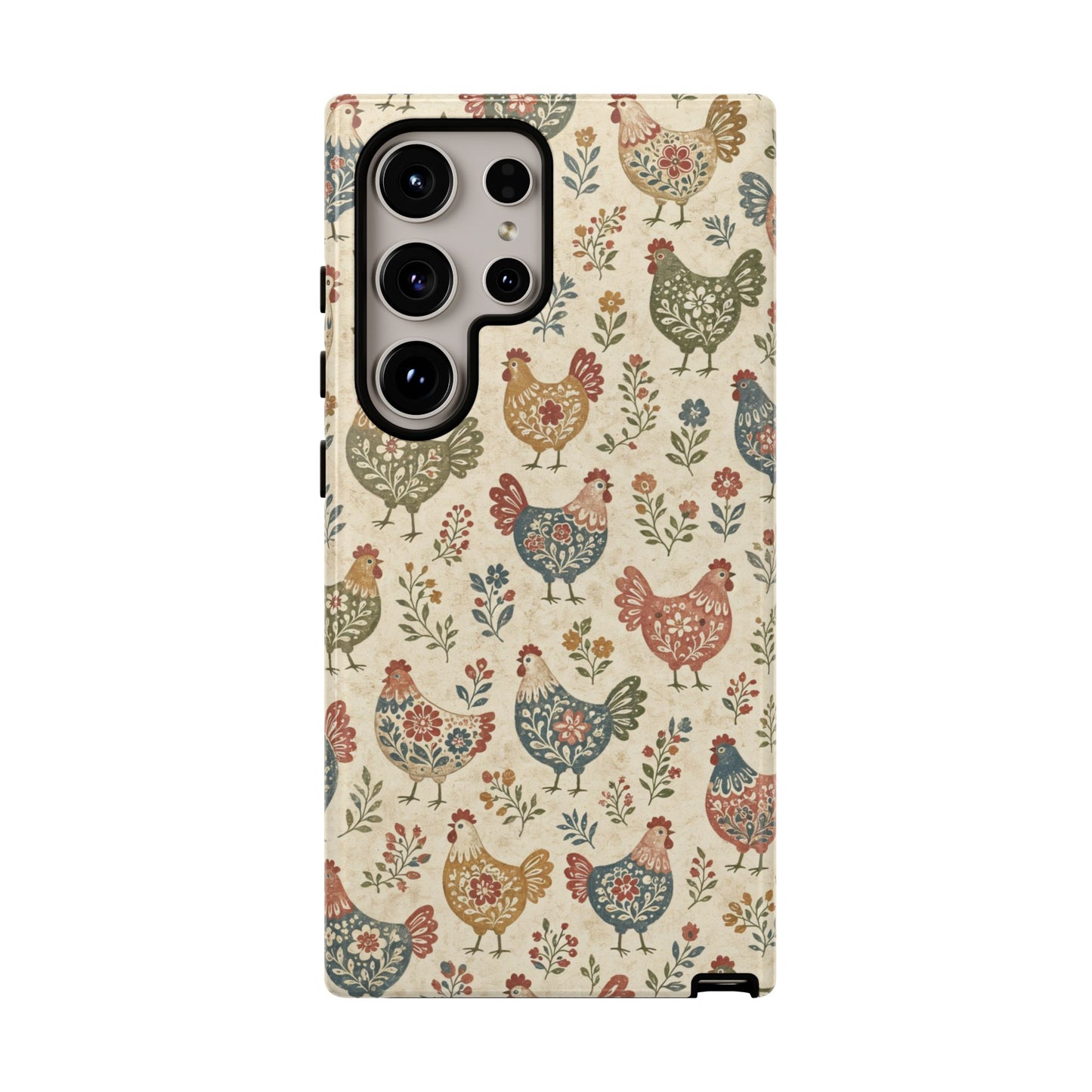 Calico Hens Tough Case