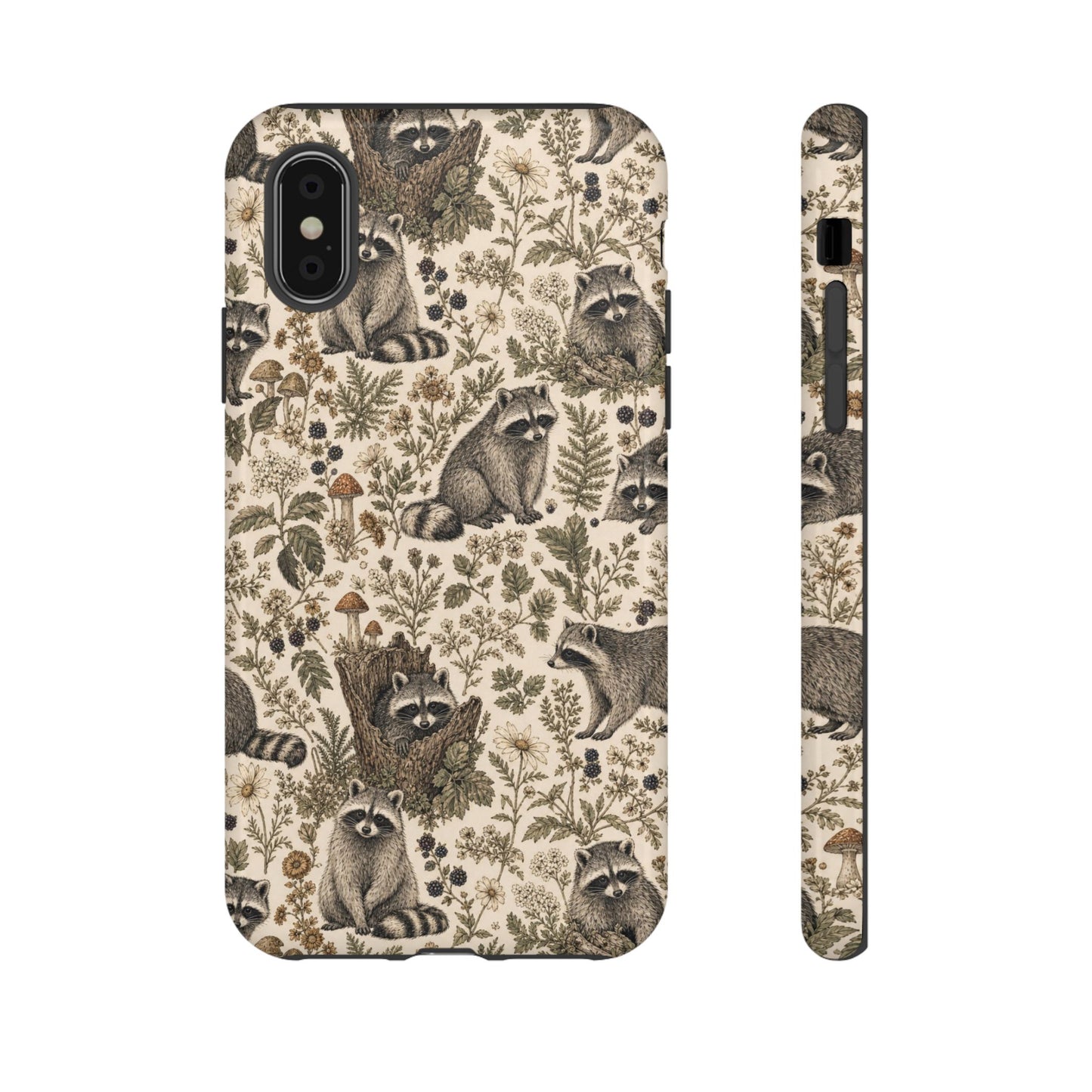 Cottage Core Raccoon Tough Case