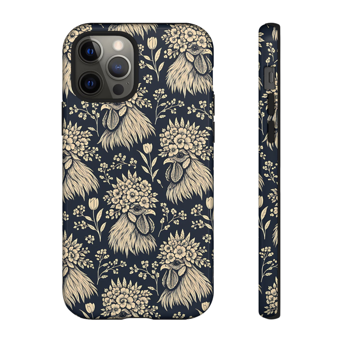 Floral Rooster Tough Case