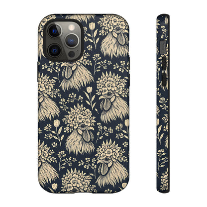 Floral Rooster Tough Case