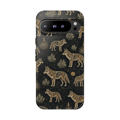 Moonlit Coyote Tough Case