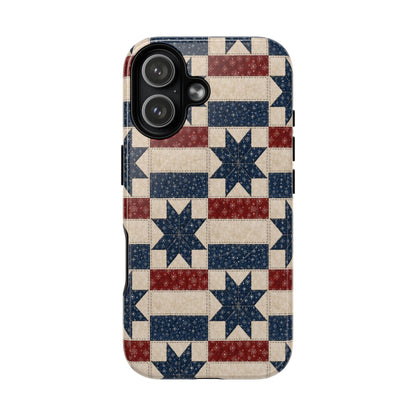 Patriotic Patches Magnetic Case