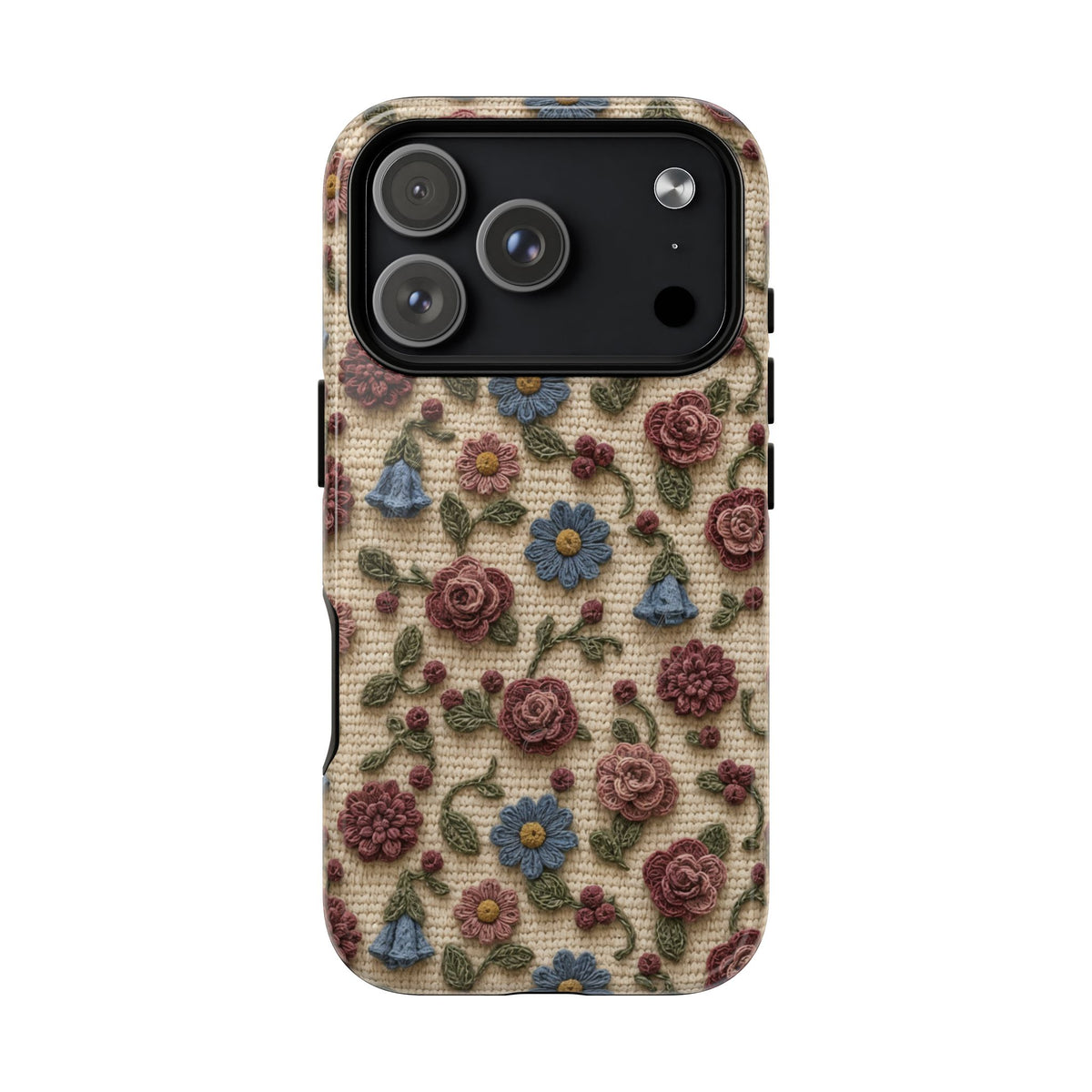 Crochet Flower Garden Magnetic Case