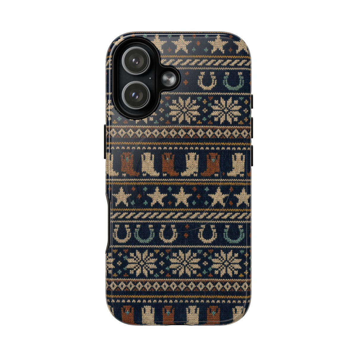 Fair Isle Boots Magnetic Case