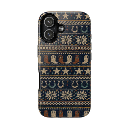 Fair Isle Boots Magnetic Case