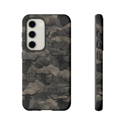 Camo Longhorns Tough Case