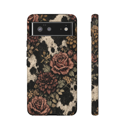 Cowhide Bloom Tough Case