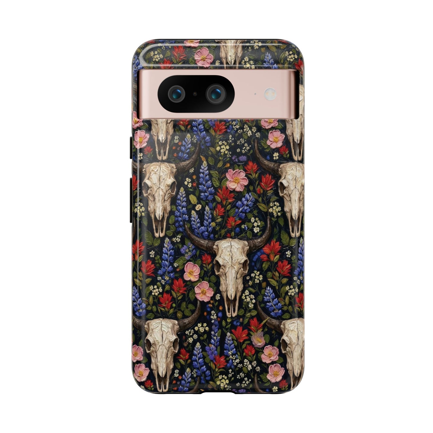 Floral Skull Tough Case