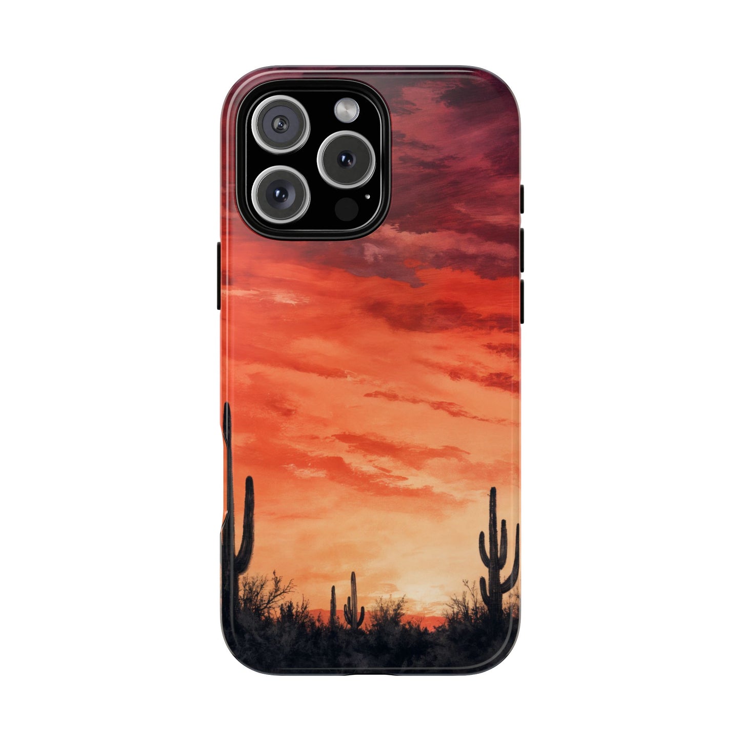 Desert Sunset Swaths Tough Case