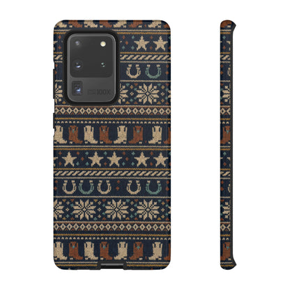Fair Isle Boots Tough Case