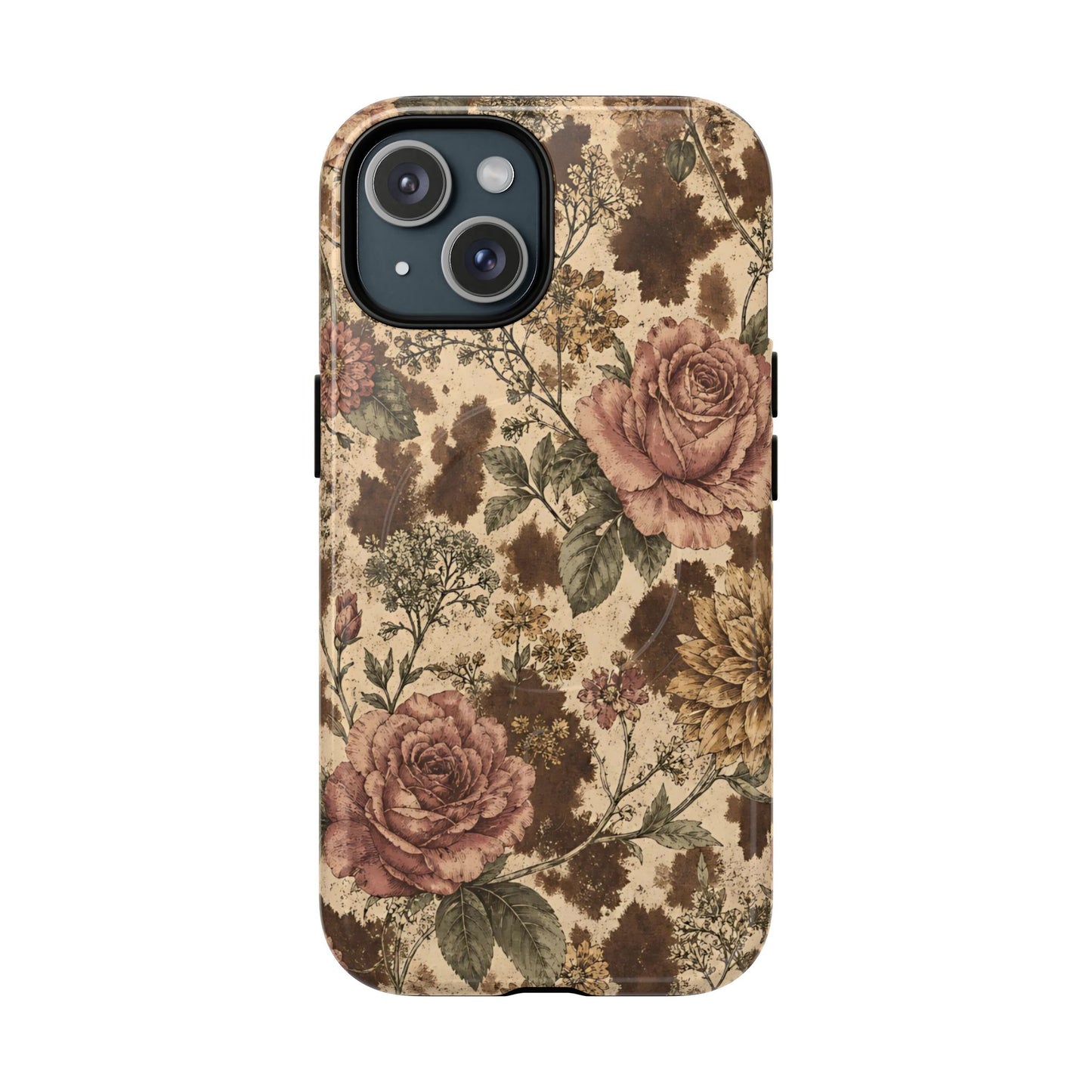 Cowhide Garden Magnetic Case