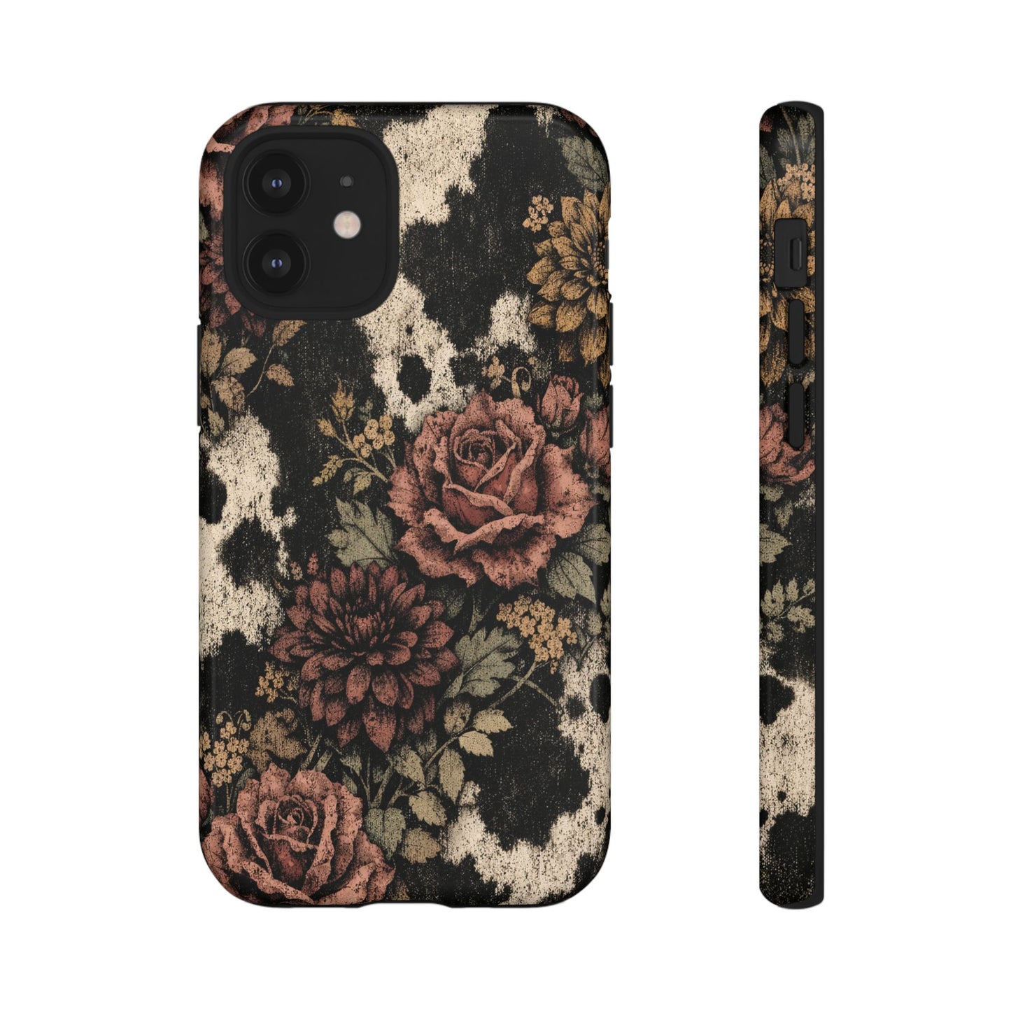 Cowhide Bloom Tough Case