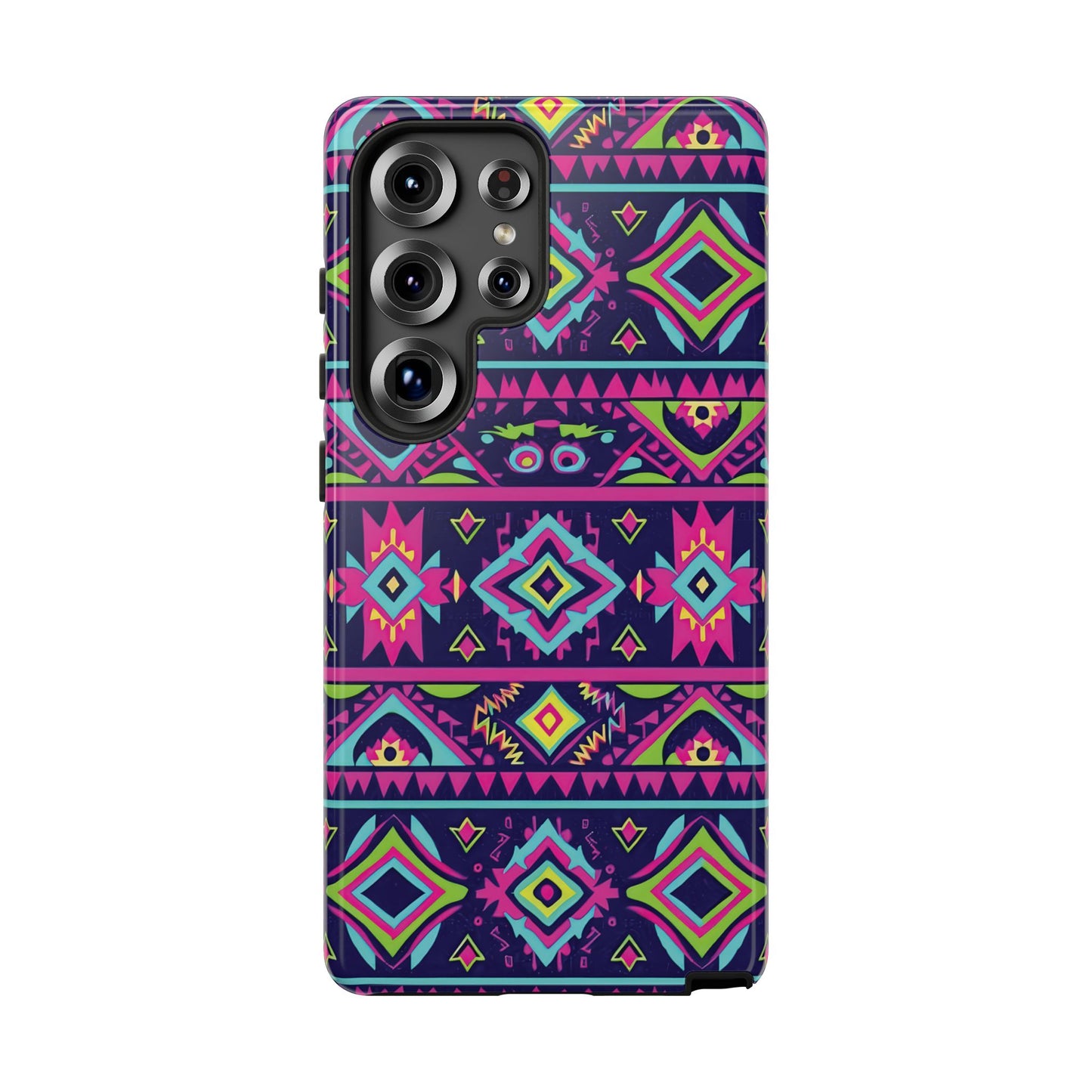 Neon Aztec Phone Case