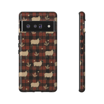 Plaid Sheep Tough Case