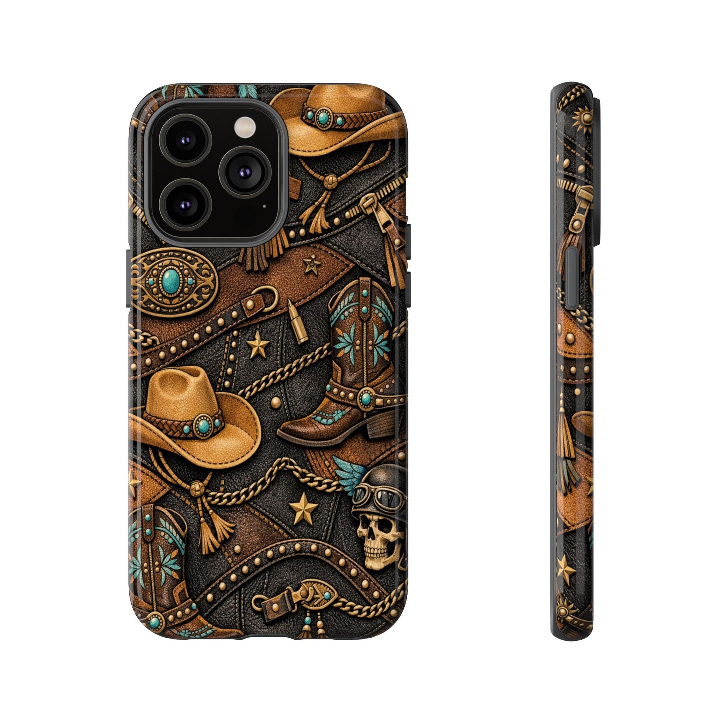 Moto Boho Cowgirl Tough Case