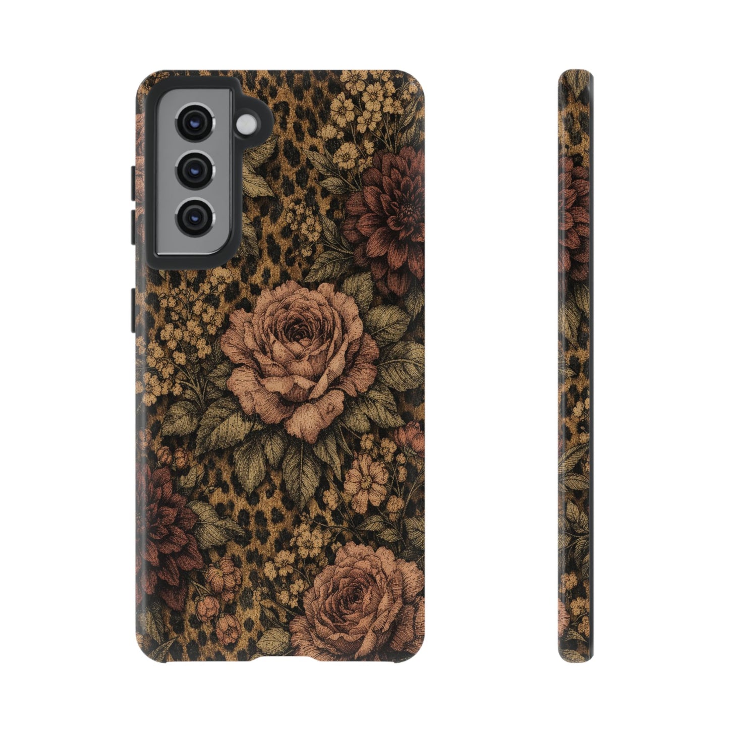 Leopard Bloom Tough Case