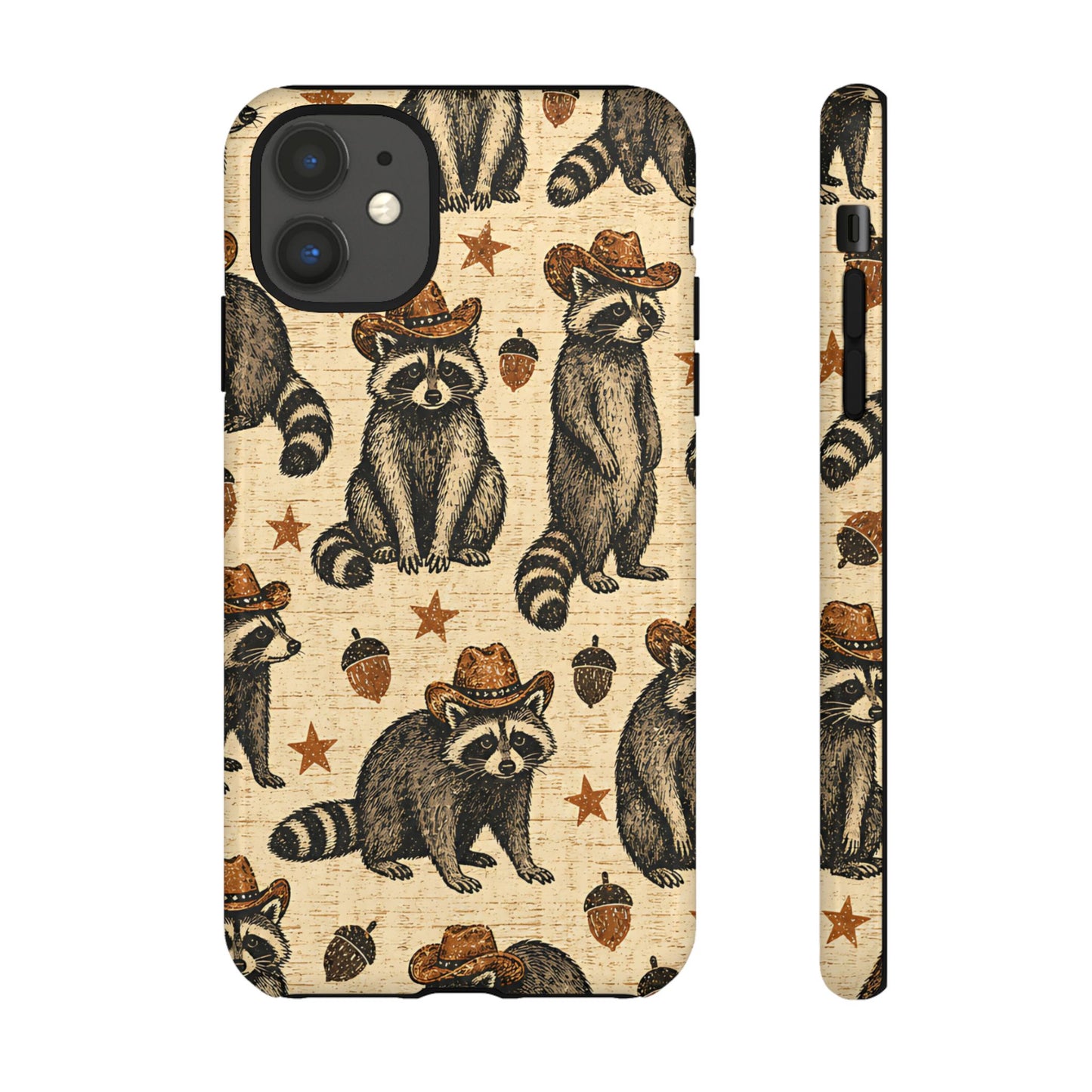 Retro Raccoon Tough Case