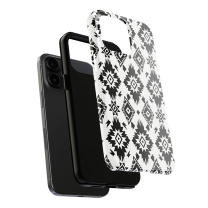 Black White Aztec Phone Case