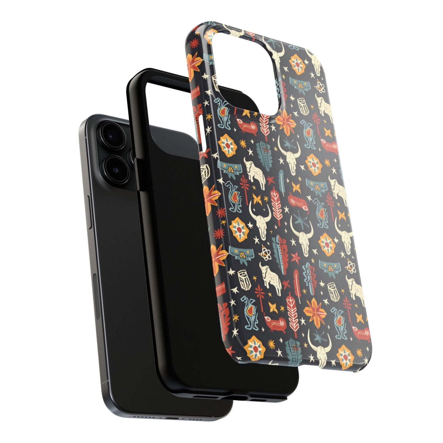 Colorful Western Phone Case