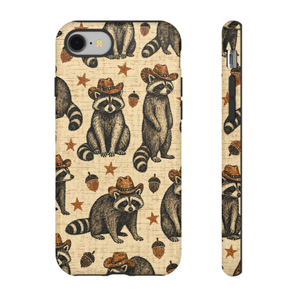 Retro Raccoon Tough Case