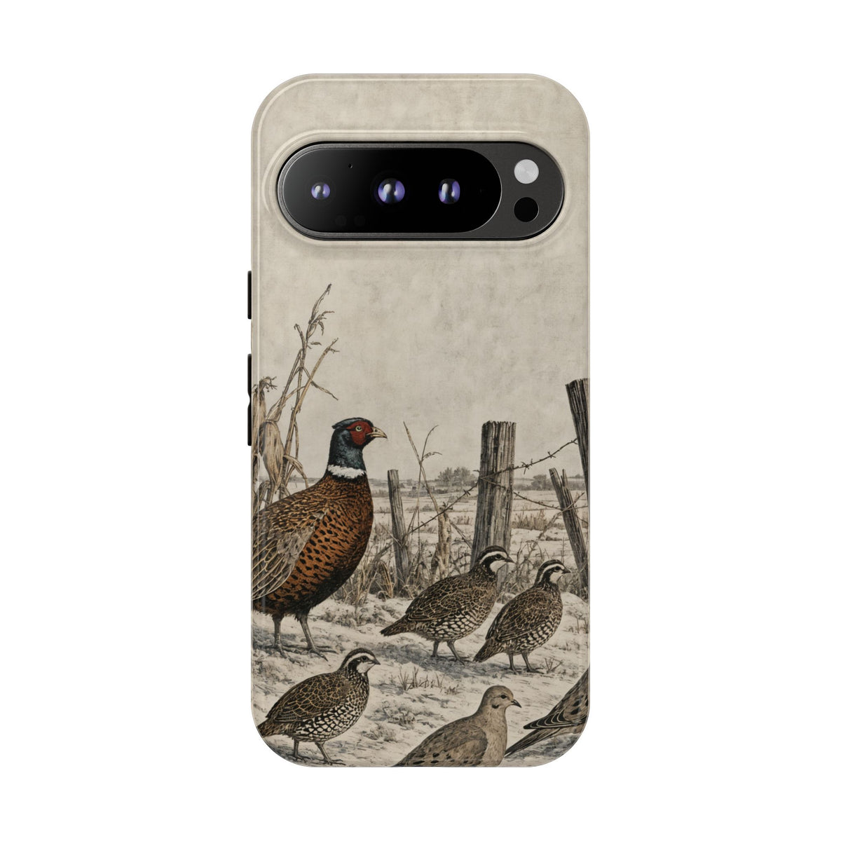Winter Fencerow Tough Case