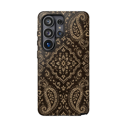 Chocolate Paisley Tough Case