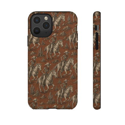 Skeleton Cowboy Ride Tough Case