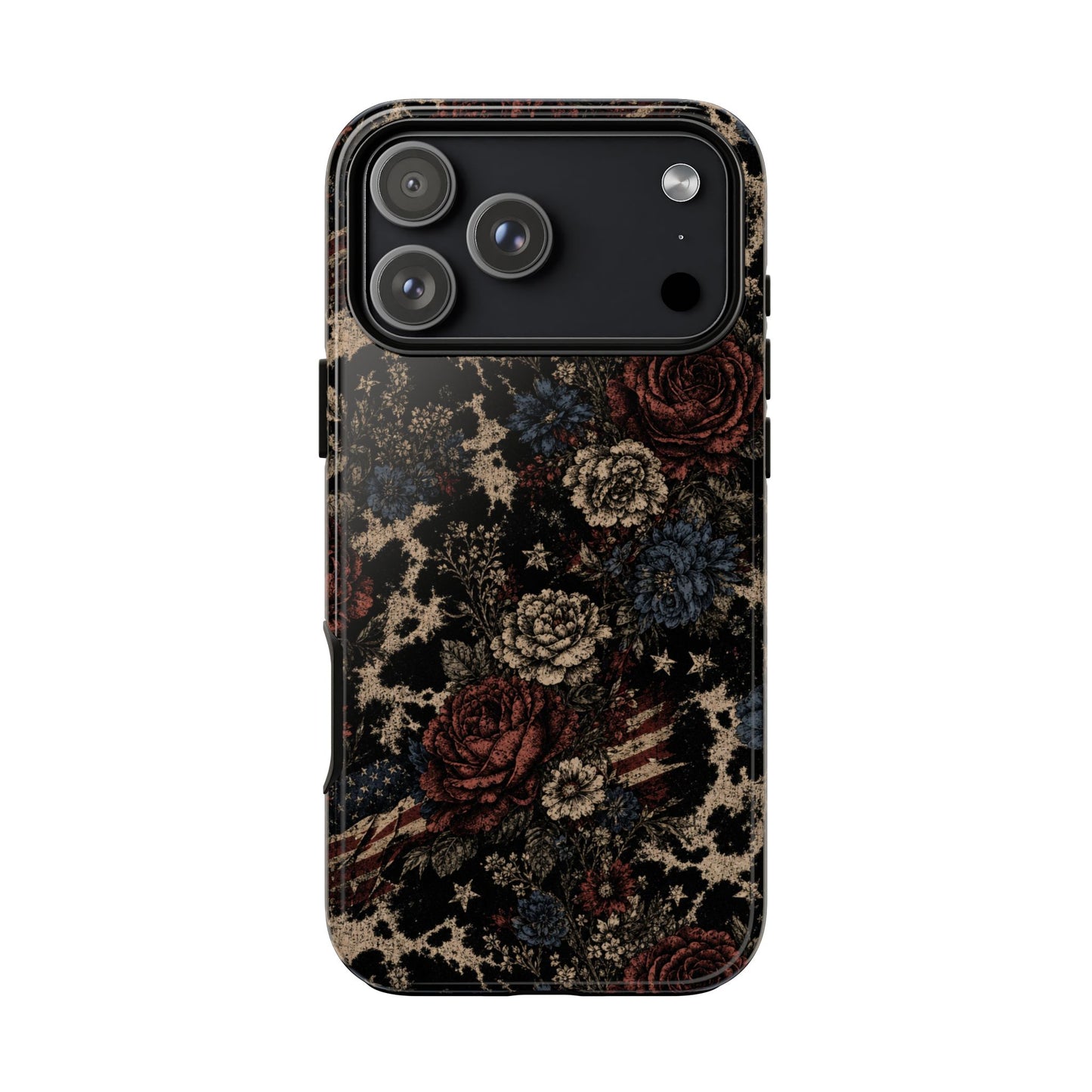 USA Cowhide Bloom Tough Case