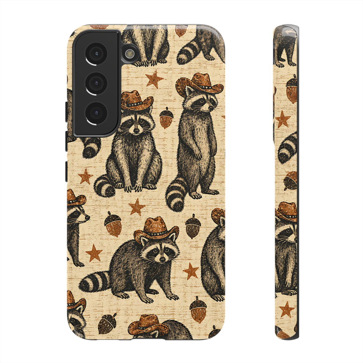Retro Raccoon Tough Case