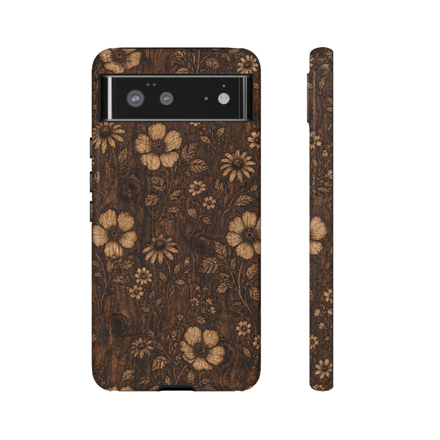 Floral Bark Tough Case