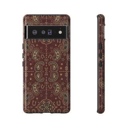 Burgundy Bandana Tough Case