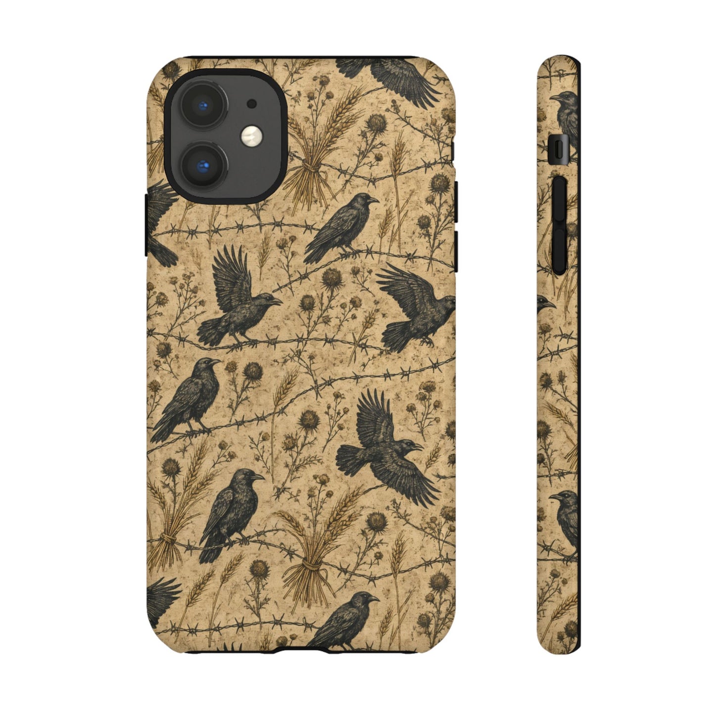 Crow Wheat Barbwire Tough Case
