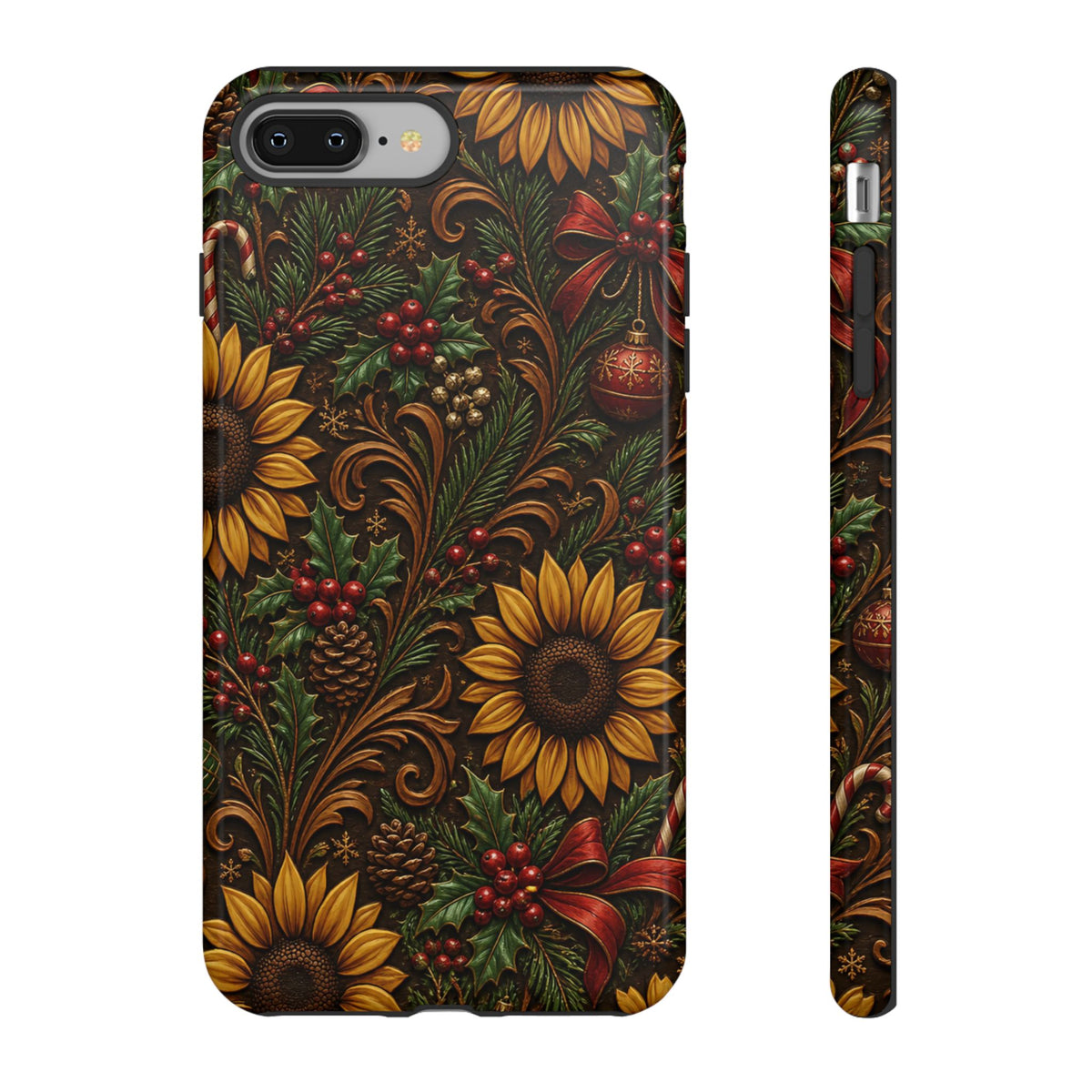 Christmas Sunflowers Tough Case