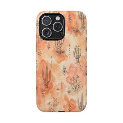 Watercolor Cactus Magnetic Case