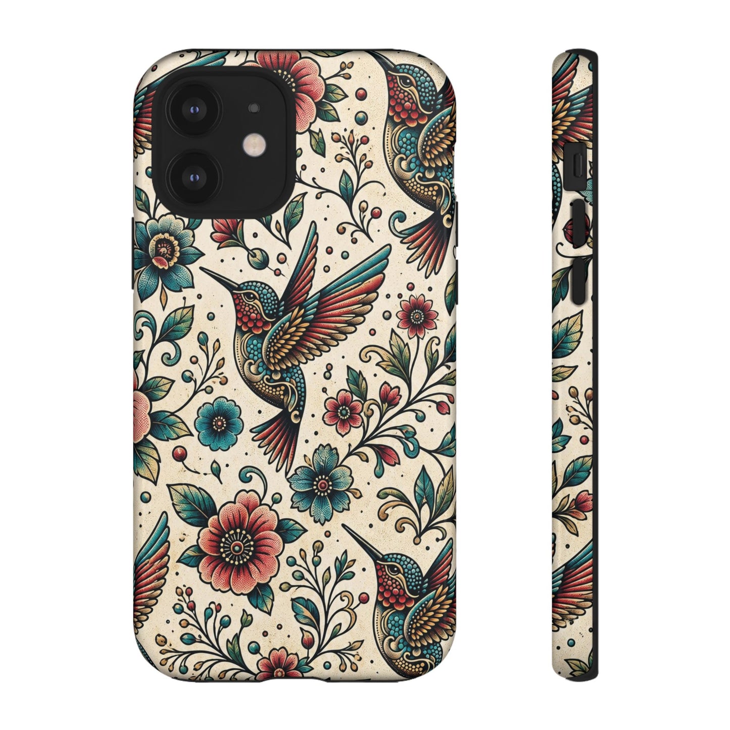 Retro Hummingbird Tough Case