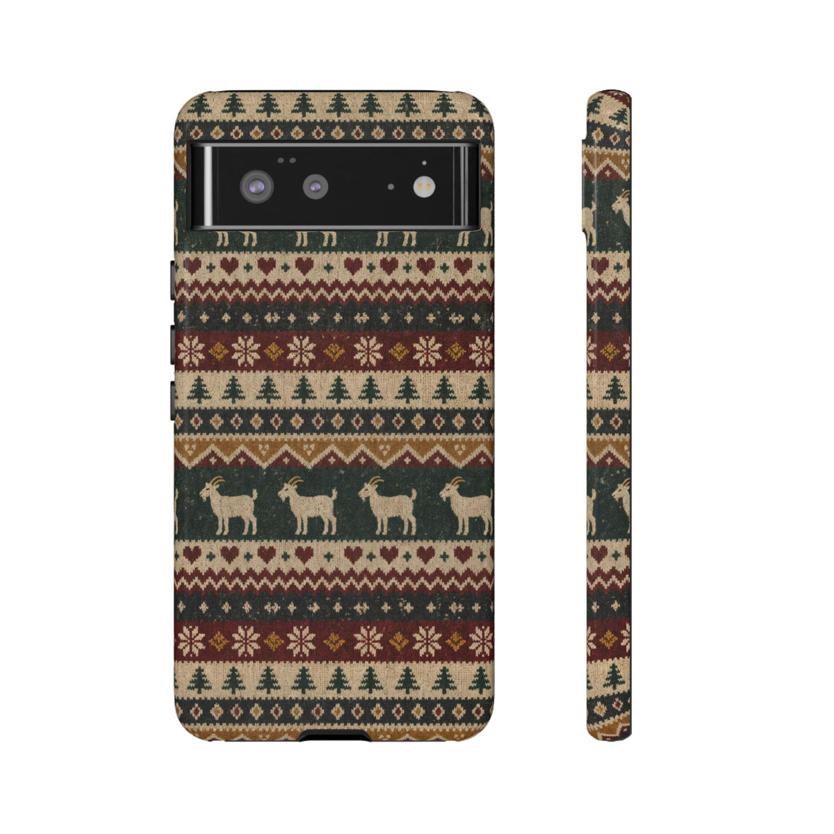 Fair Isle Goats Tough Case