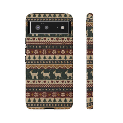 Fair Isle Goats Tough Case