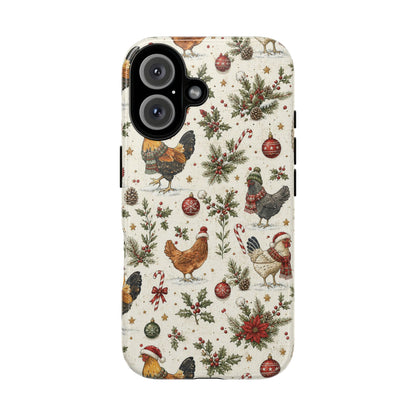 Santa Hens Tough Case