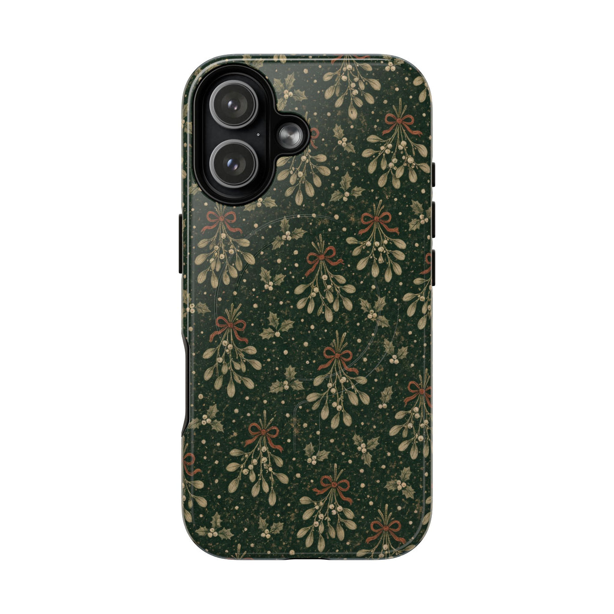 Mistletoe Etching Magnetic Case