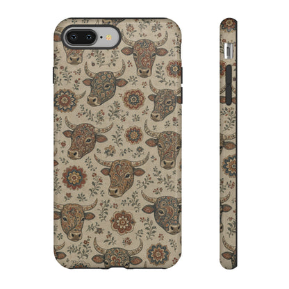 Folk Longhorn Tough Case